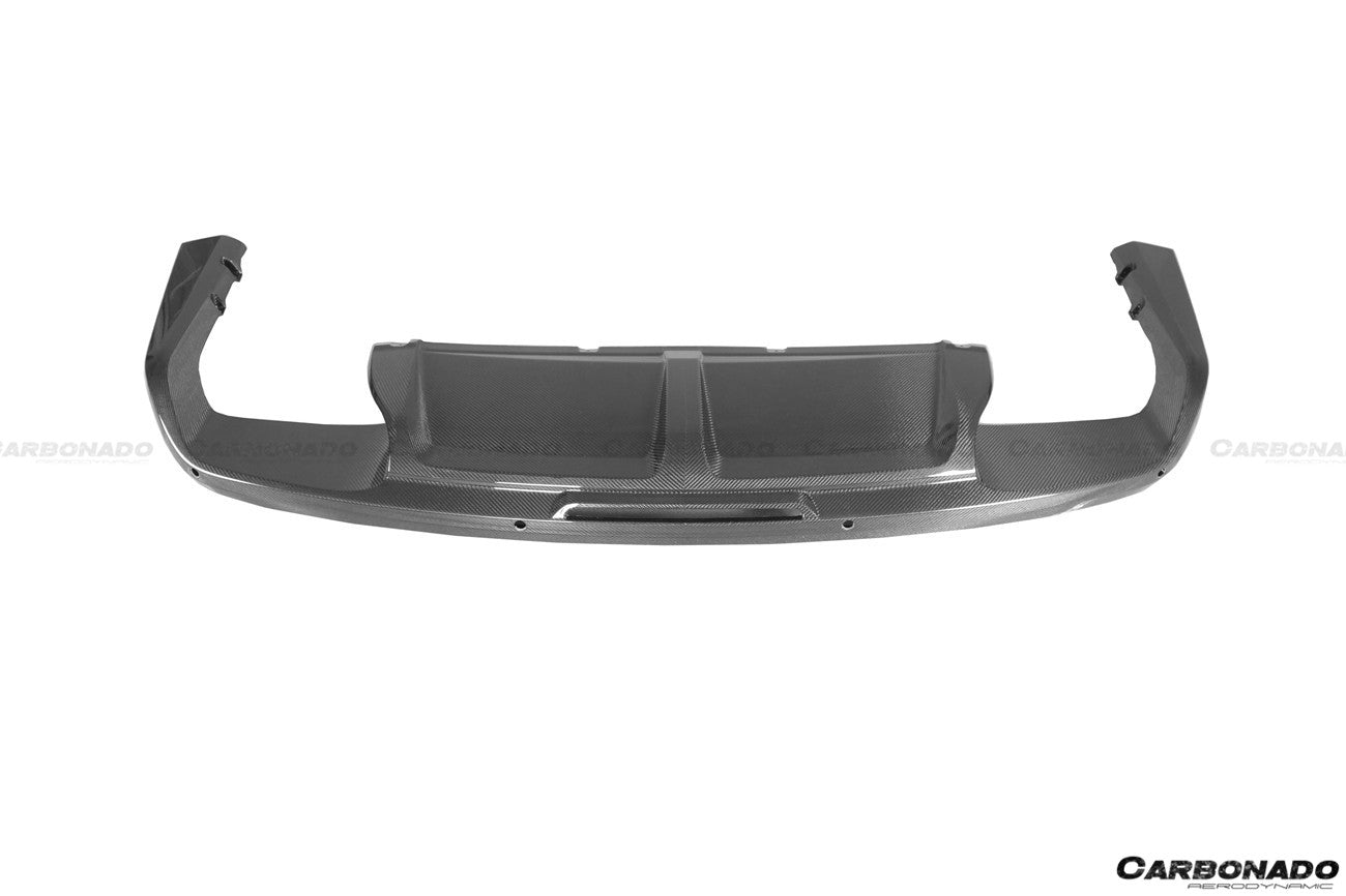 2016 - 2019 Bentley Bentayga OD Style Carbon Fiber Rear Lip